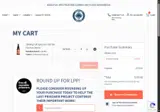 Sunset Lake CBD coupon verification screenshot