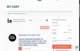 Sunset Lake CBD coupon verification screenshot