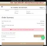 MAMA18 coupon verification screenshot