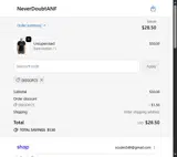 DIEGOFC5 coupon verification screenshot