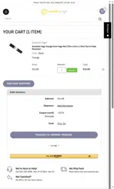 CART5 coupon verification screenshot