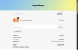 Superbloom coupon verification screenshot