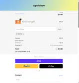 Superbloom coupon verification screenshot