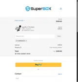 superbox50 coupon verification screenshot