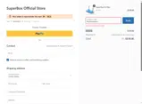 BuySuperbox coupon verification screenshot