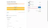 Welcome coupon verification screenshot