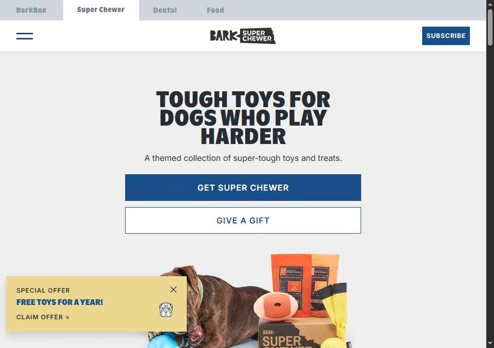 Super Chewer checkout page showing Super Chewer discount code box | Screenshot taken by SimplyCodes community member on Dec 29, 2025