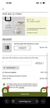 MADIKUNAZV coupon verification screenshot