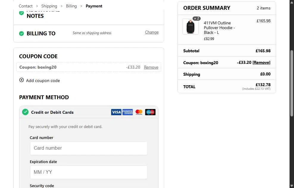Supereight checkout page showing Supereight promo code box | Screenshot taken by SimplyCodes community member on Dec 26, 2025