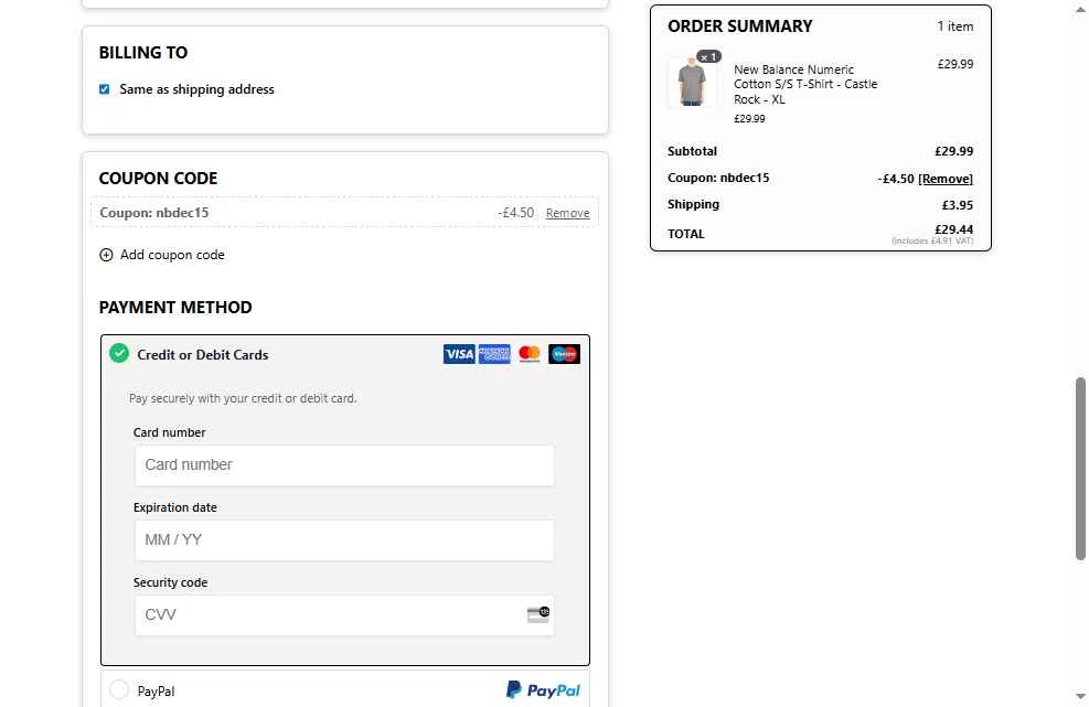 Supereight checkout page showing Supereight promo code box | Screenshot taken by SimplyCodes community member on Dec 6, 2025