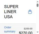 FIRSTORDER coupon verification screenshot