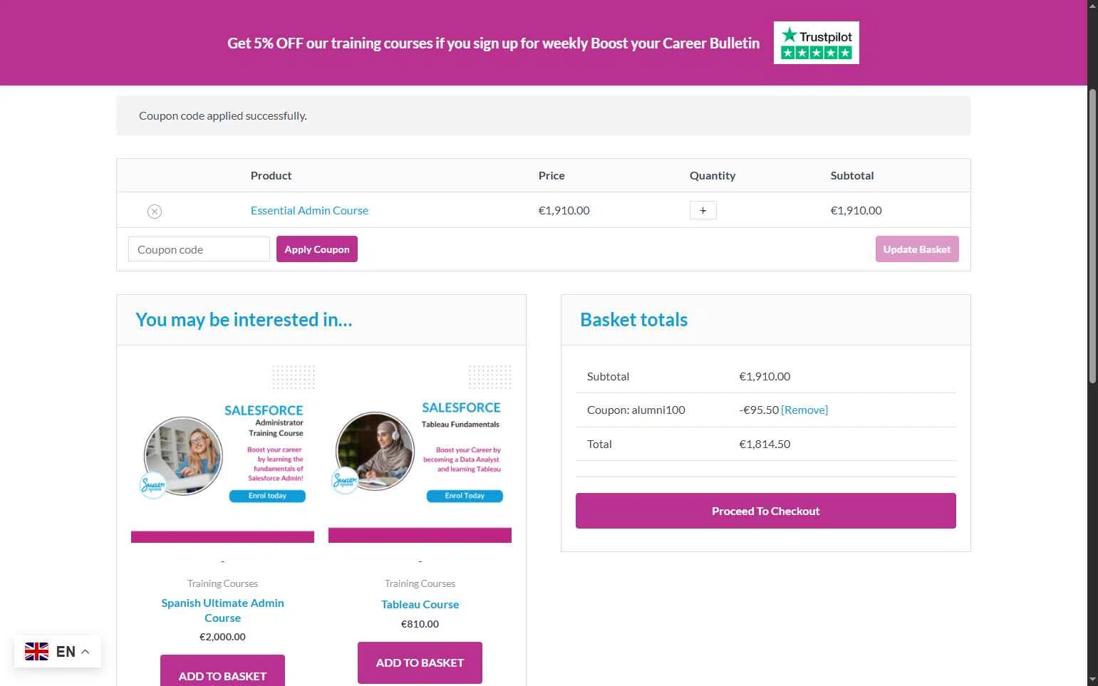 Supermums checkout page showing Supermums promo code box | Screenshot taken by SimplyCodes community member on Oct 5, 2025