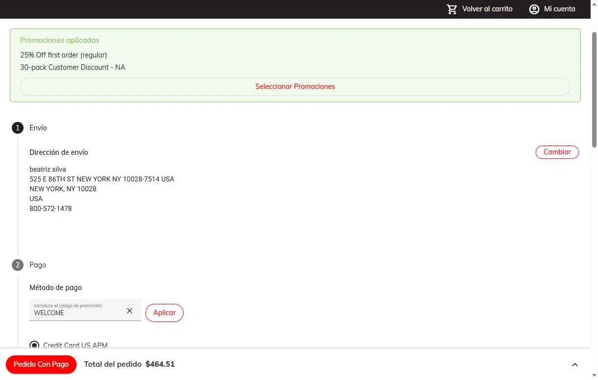 The Super Patch Co checkout page showing The Super Patch Co promo code box | Screenshot taken by SimplyCodes community member on Oct 15, 2025