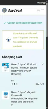 savesimply51 coupon verification screenshot