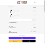 Surface Hair coupon verification screenshot