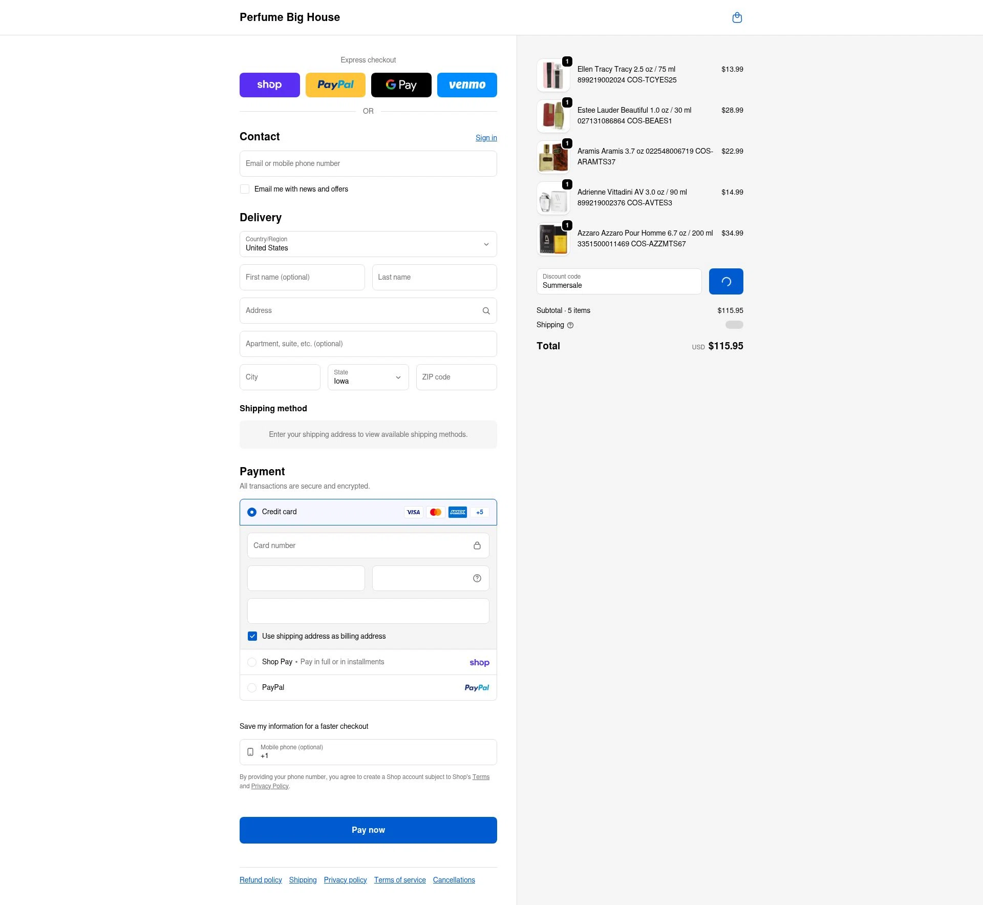 Svens Skincare checkout page showing Svens Skincare promo code box | Screenshot taken by SimplyCodes community member on Feb 11, 2026
