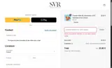 WELCOME15 coupon verification screenshot