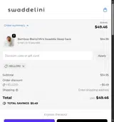 hello10 coupon verification screenshot