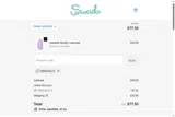 SWADDLE15 coupon verification screenshot