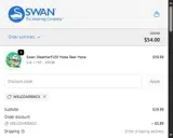 Swan Hose coupon verification screenshot