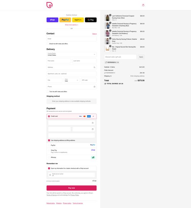 Sweat and Milk checkout page showing Sweat and Milk promo code box | Screenshot taken by SimplyCodes community member on Sep 11, 2025