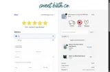 Sweet Bath Co coupon verification screenshot