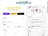 Sweet Bath Co coupon verification screenshot