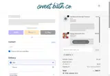 Sweet Bath Co coupon verification screenshot