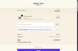 Sweet Bee Organics coupon verification screenshot