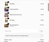 Sweetest Fidgets coupon verification screenshot