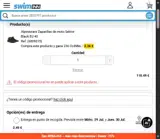SwimINN coupon verification screenshot