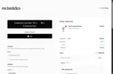 Swiss Tides coupon verification screenshot