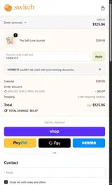 HONEY15 coupon verification screenshot