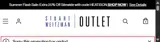 Stuart Weitzman Outlet coupon verification screenshot