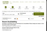 Sycamore Mineral Springs Resort coupon verification screenshot