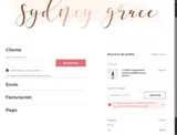 Sydney Grace coupon verification screenshot