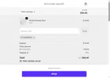 Sylvian Grant coupon verification screenshot