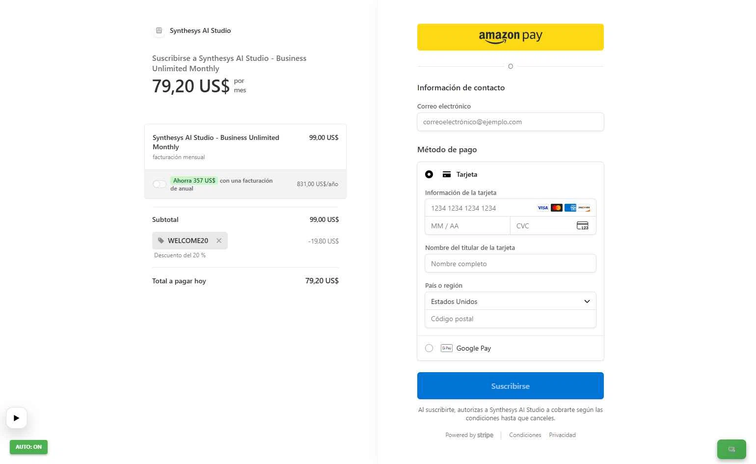 Synthesys checkout page showing Synthesys promo code box | Screenshot taken by SimplyCodes community member on Feb 9, 2026