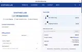 Synthro Lab coupon verification screenshot