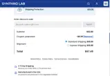 Synthro Lab coupon verification screenshot