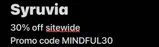 MINDFUL30 coupon verification screenshot