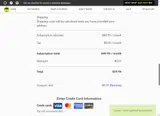 shit coupon verification screenshot