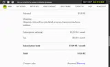 PLUS coupon verification screenshot