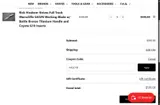 Tactical Elements coupon verification screenshot