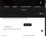 MODWALLPACK coupon verification screenshot
