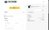 TACTICISM10 coupon verification screenshot