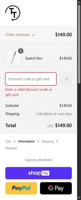 SAFE coupon verification screenshot