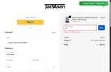 TACVASEN coupon verification screenshot
