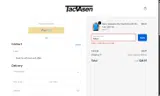 TACVASEN coupon verification screenshot