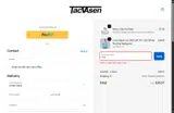 TACVASEN coupon verification screenshot